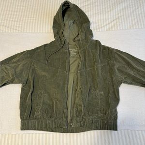 American Eagle Corduroy Cropped Jacket